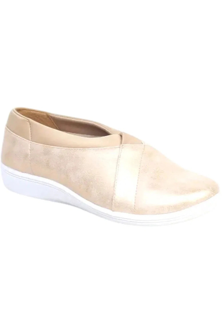 Copper Fit Restore Slip On Clog Gold - Medium